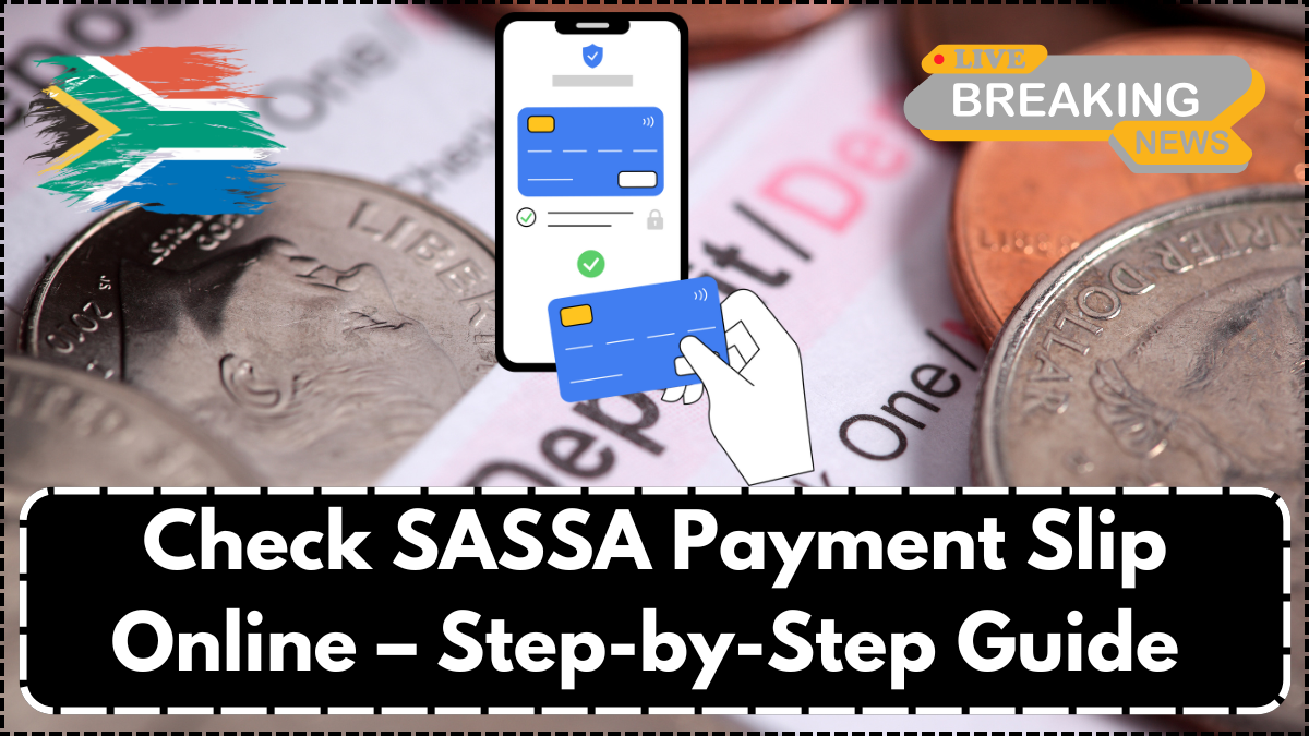 Check SASSA Payment Slip Online – Step-by-Step Guide for July 2025