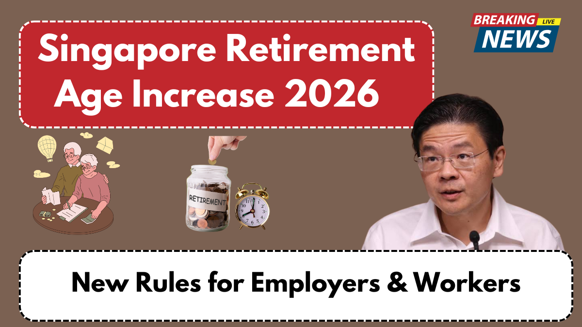 Singapore Retirement Age Increase 2026 – New Rules for Employers & Workers
