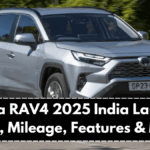 Toyota RAV4 2025 India Launch – Price, Mileage, Features & More