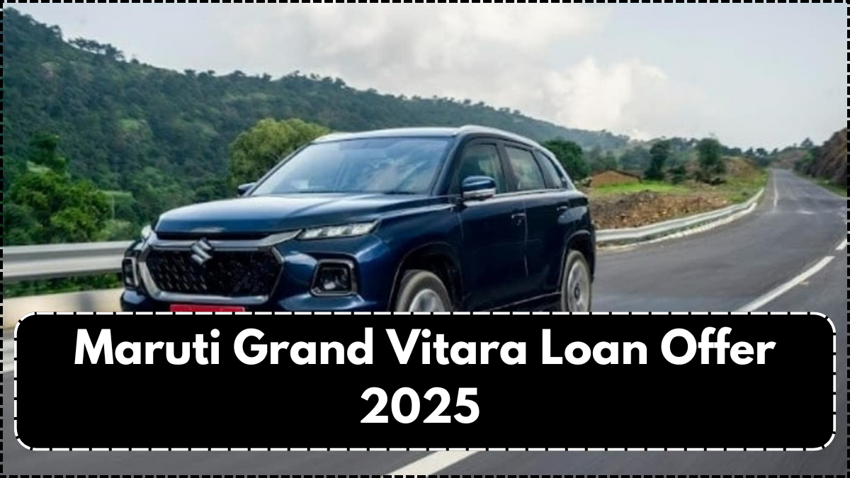 Maruti Grand Vitara Loan Offer 2025 – EMI, Interest, & Down Payment Explained