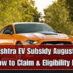Maharashtra EV Subsidy August 2025 – How to Claim & Eligibility List