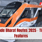 New Vande Bharat Routes 2025 – Timings & Features