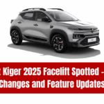 Renault Kiger 2025 Facelift Spotted – Design Changes and Feature Updates