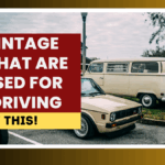 Rare Vintage Cars That Are Still Used for Daily Driving