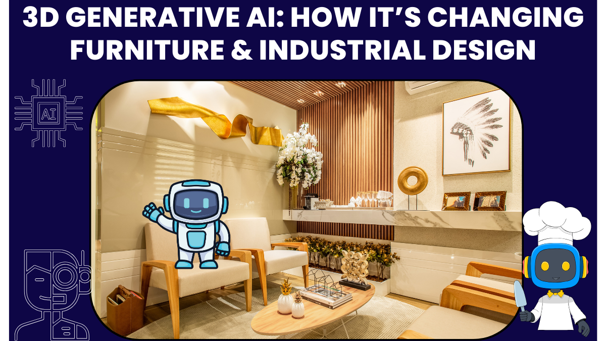 3D Generative AI: How It’s Changing Furniture & Industrial Design in 2025