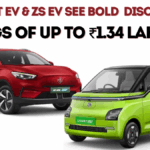 MG Comet EV & ZS EV See Bold Discounts This September — Check Savings of up to ₹1.34 Lakh