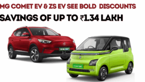 MG Comet EV & ZS EV See Bold Discounts This September — Check Savings of up to ₹1.34 Lakh